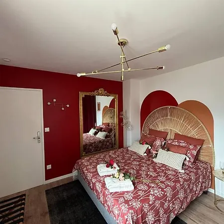 Apartment Prestige Jacuzzi & Clim, Parking - Roanne Centre-Ville