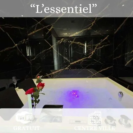 Apartment Prestige Jacuzzi & Clim, Parking - Roanne Centre-Ville