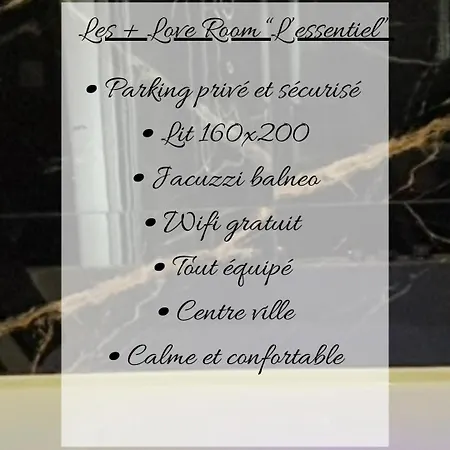 Prestige Jacuzzi & Clim, Parking - Roanne Centre-Ville Apartment